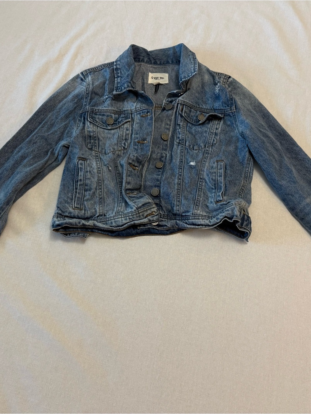 C'est Toi Blue Denim Jean Jacket